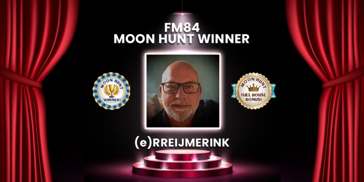 FM84 MOON HUNT WINNER: Ruud Reijmerink